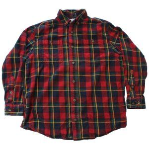 Duluth Trading Co Men's Button Down Flannel Shirt Size M